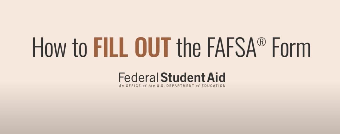 How to complete the FAFSA