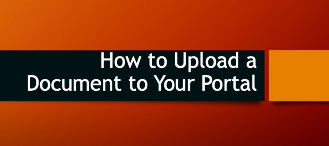 How to upload a document