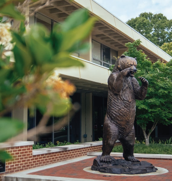 Image of bear statue